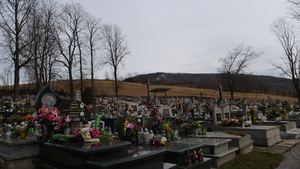 Cmentarz w Rzykach.