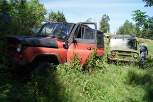 UAZ-y na Potrójnej, fot. D. Rusin