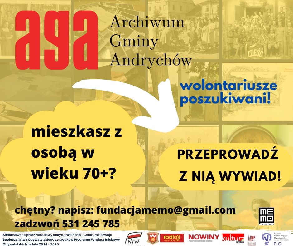 Mieszkasz z osobą w wieku 70+? Przeprowadź z nią wywiad!