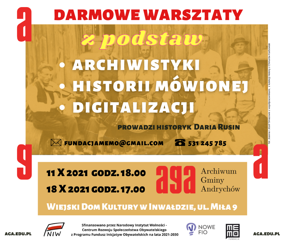 Zapraszamy na darmowe warsztaty